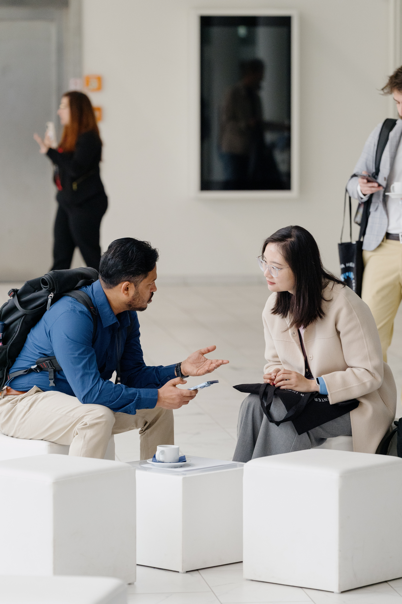 Networking conversation at the ELSA General Assembly 2026